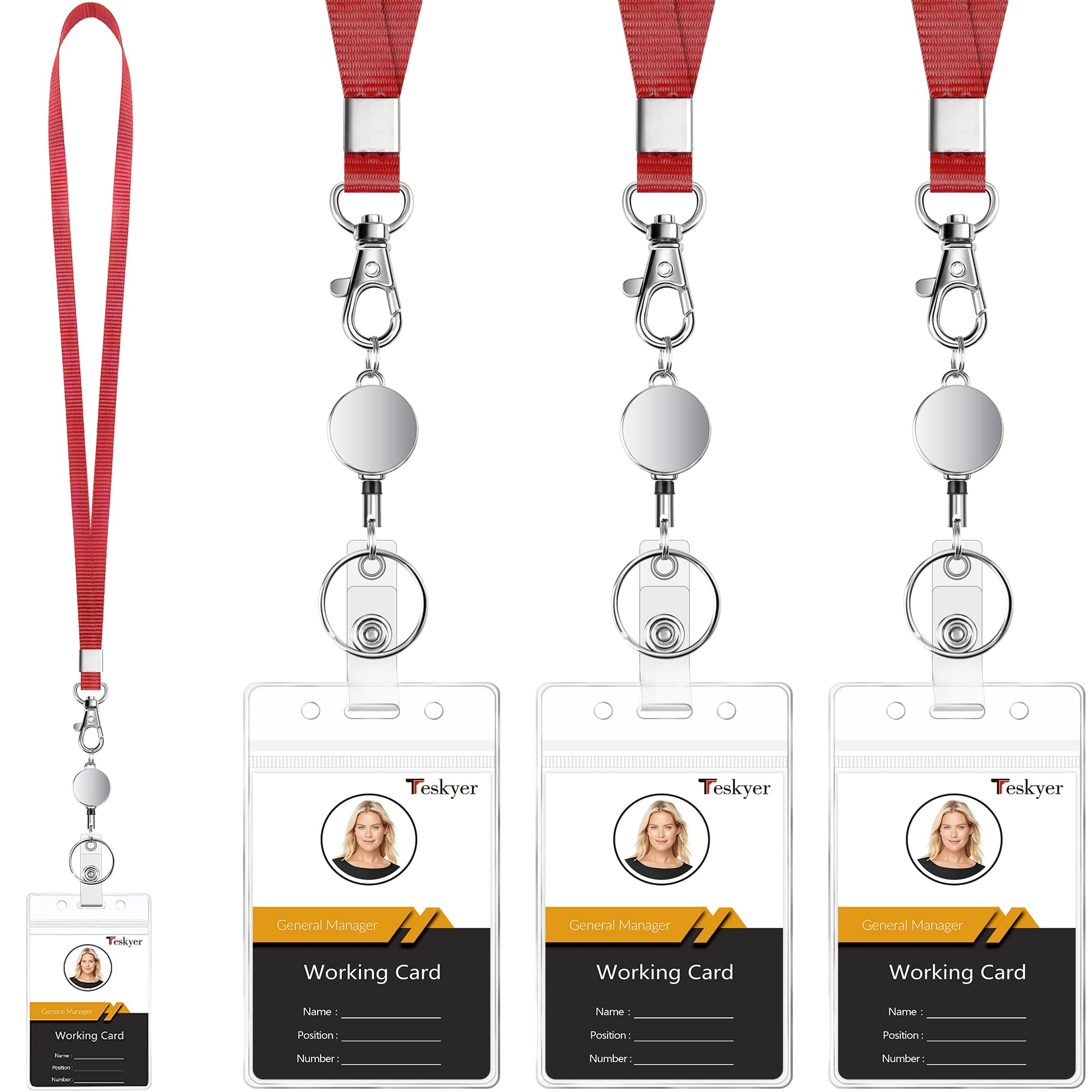 Id Card Lanyard Size